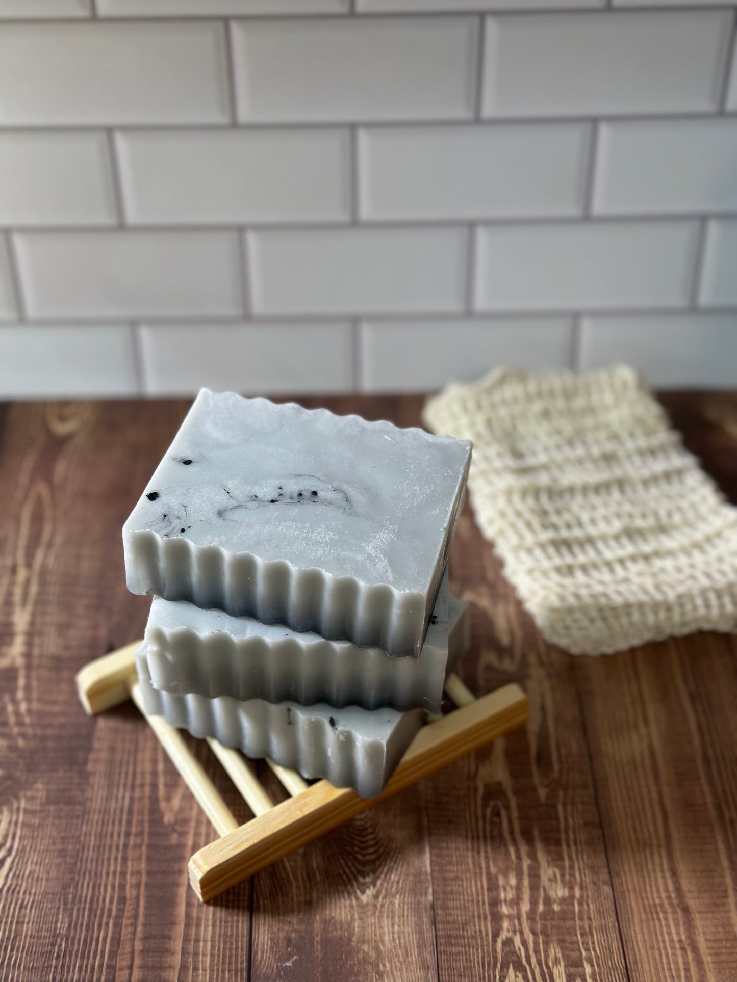 Activated Charcoal & Black Sea Salt | Goat’s Milk Soap Bar