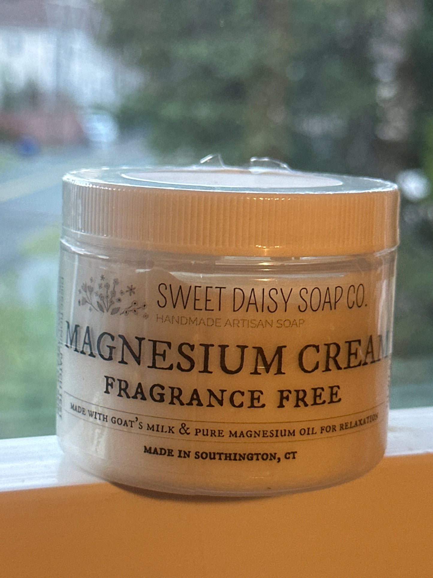 Fragrance Free Magnesium Goat's Milk Cream