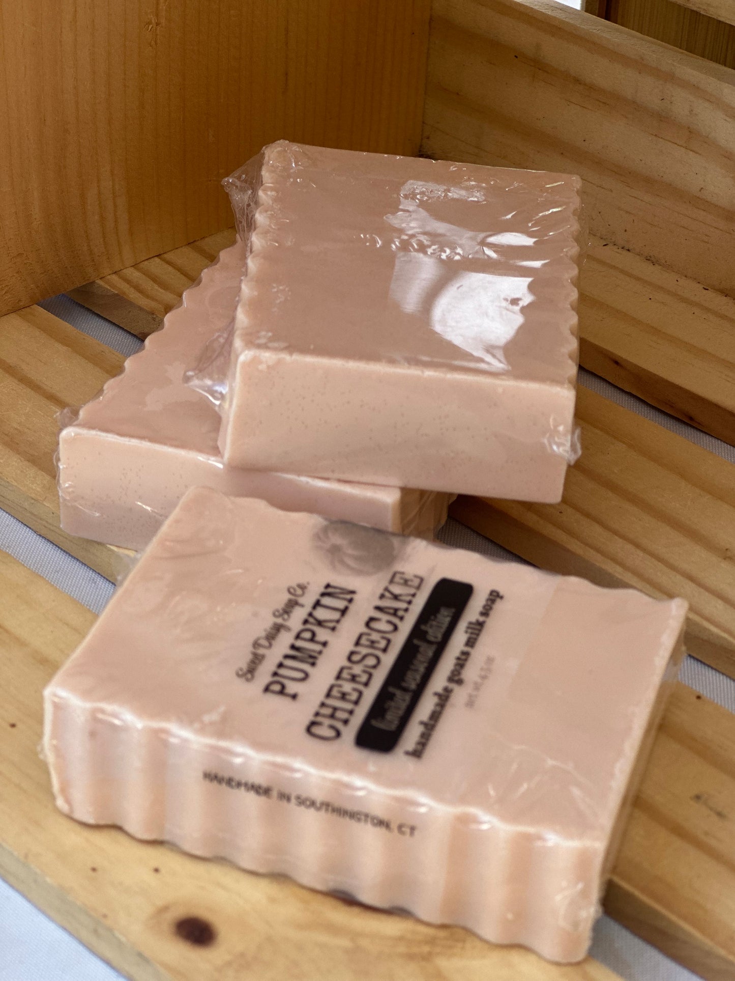 Pumpkin Cheesecake | Goat's Milk Soap Bar **LIMITED EDITION FALL 2025**