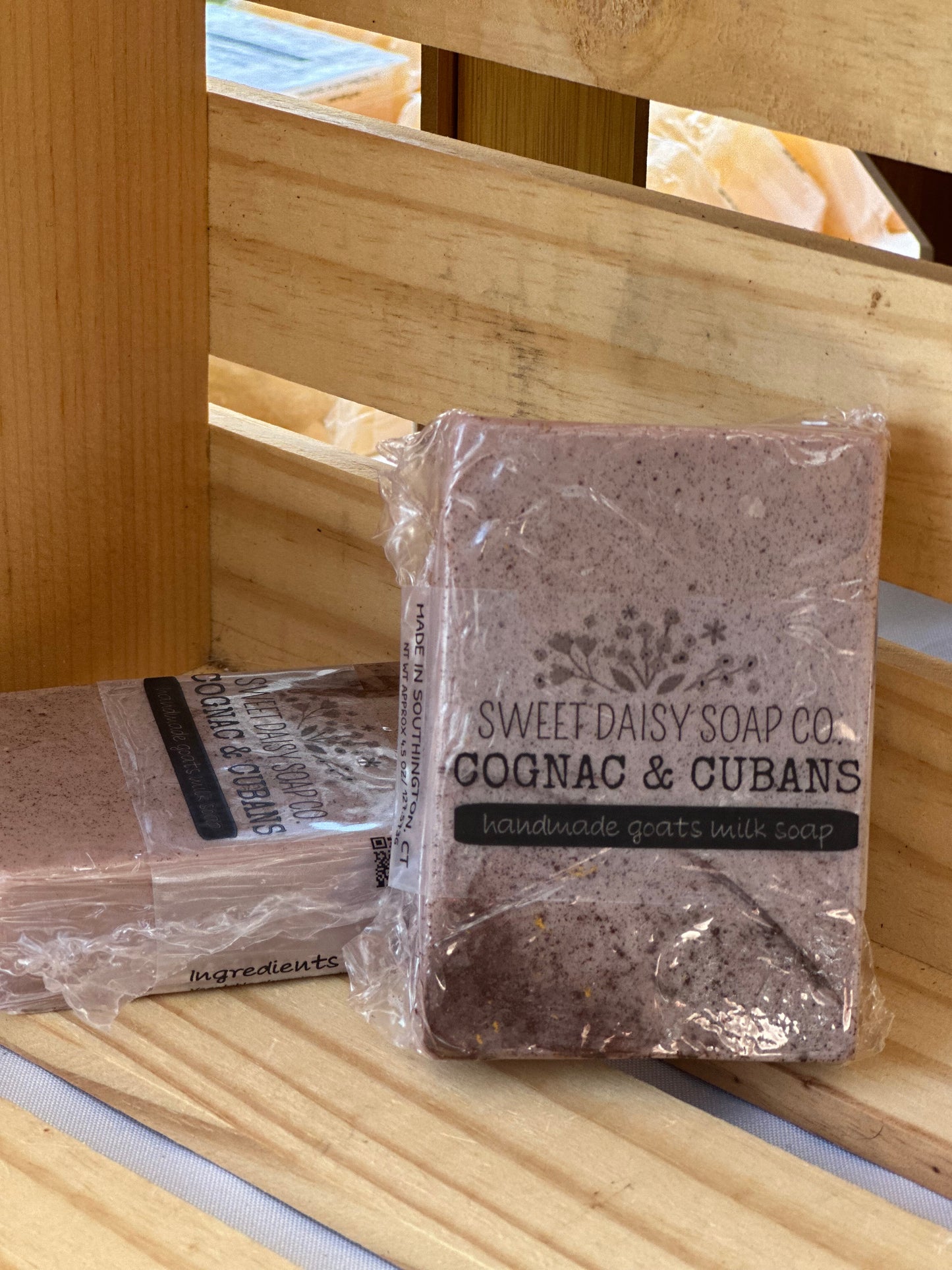 Cognac & Cubans | Goats Milk Soap Bar