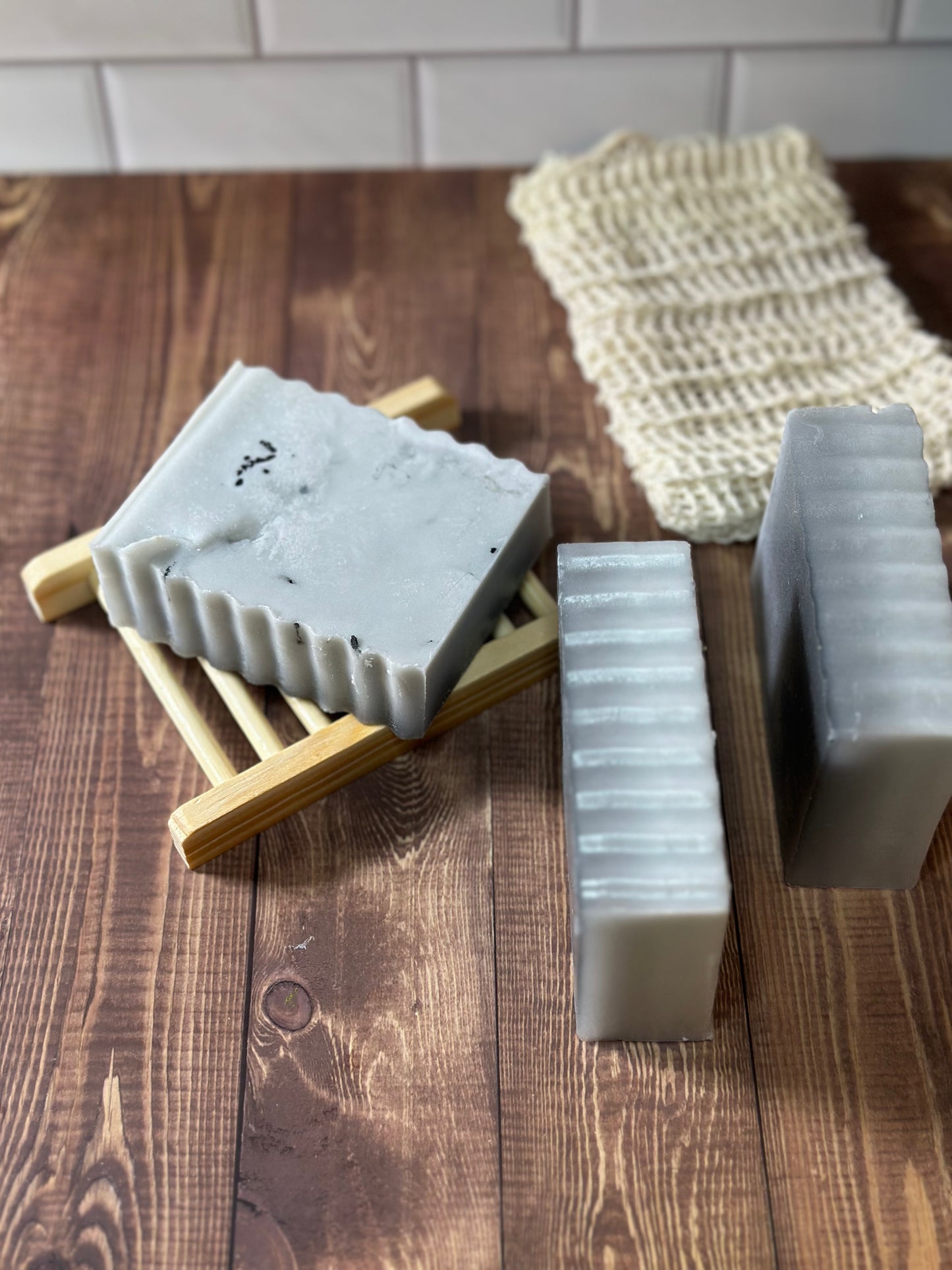 Activated Charcoal & Black Sea Salt | Goat’s Milk Soap Bar