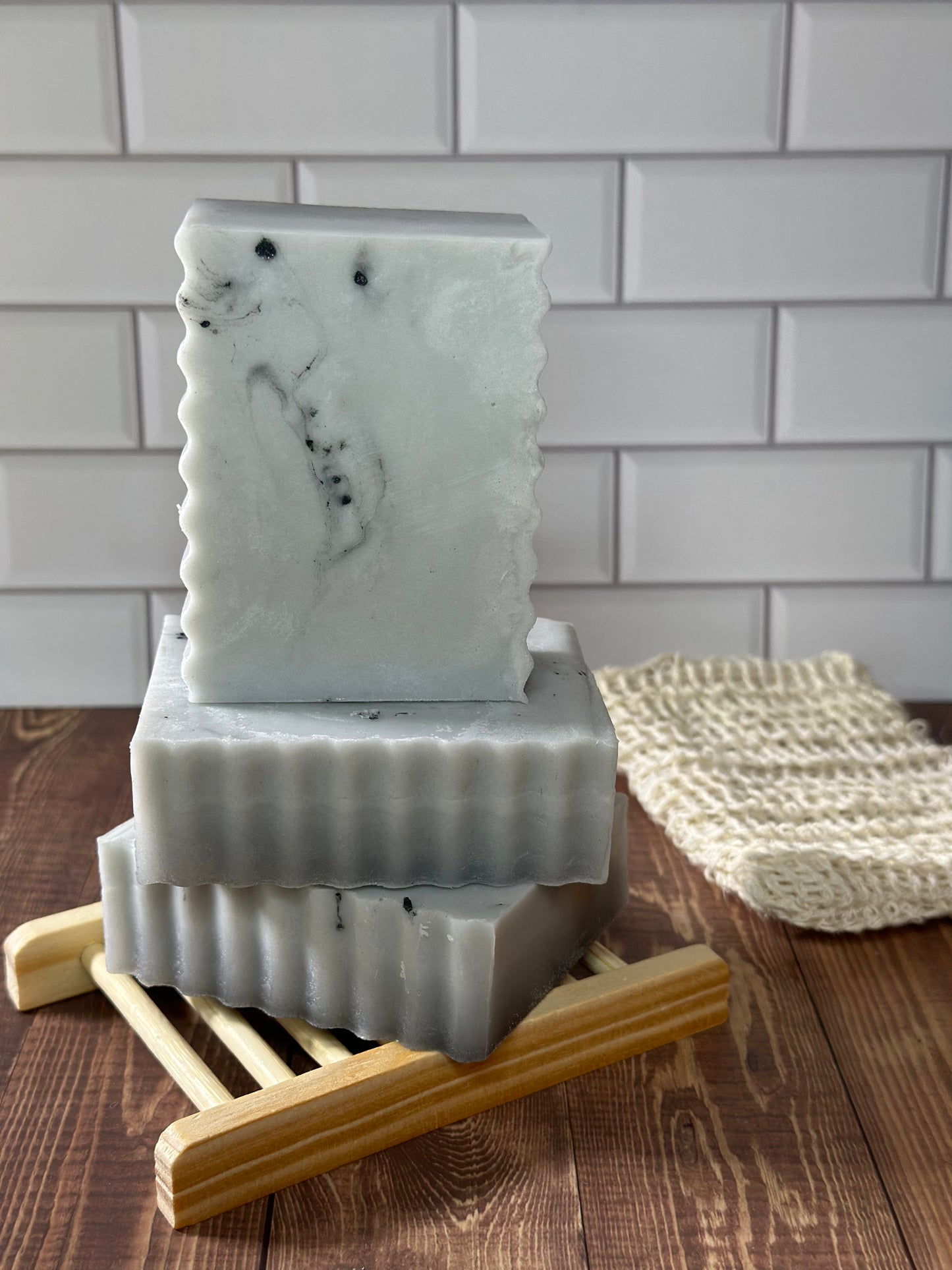 Activated Charcoal & Black Sea Salt | Goat’s Milk Soap Bar