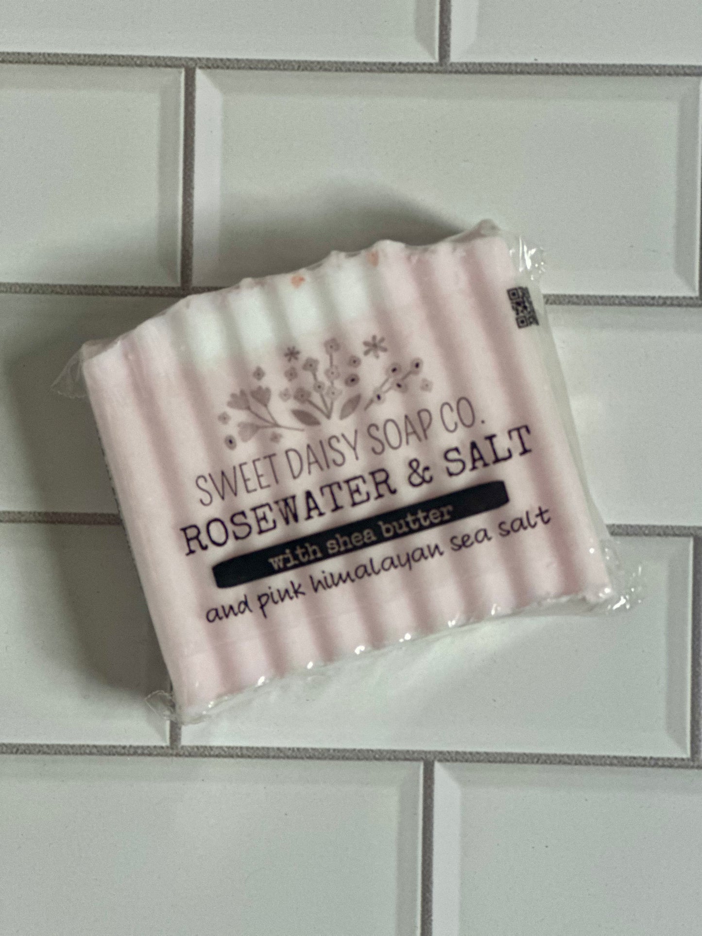 Rosewater & Salt | Shea Butter Soap Bar