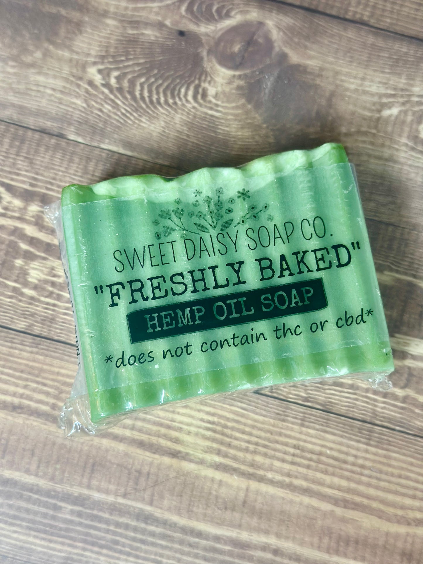 "Freshly Baked" Hemp Oil Soap (w/Cannabis Fragrance Oil)