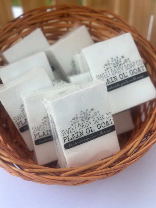 Plain Ol' Goat| Goats Milk Soap Bar