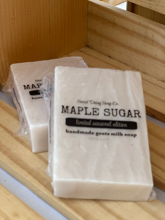Maple Sugar  | Goat's Milk Soap Bar **LIMITED EDITION FALL 2025**