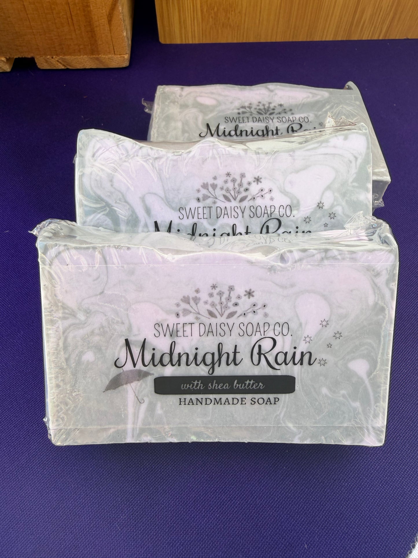Midnight Rain | Shea Butter Soap Bar