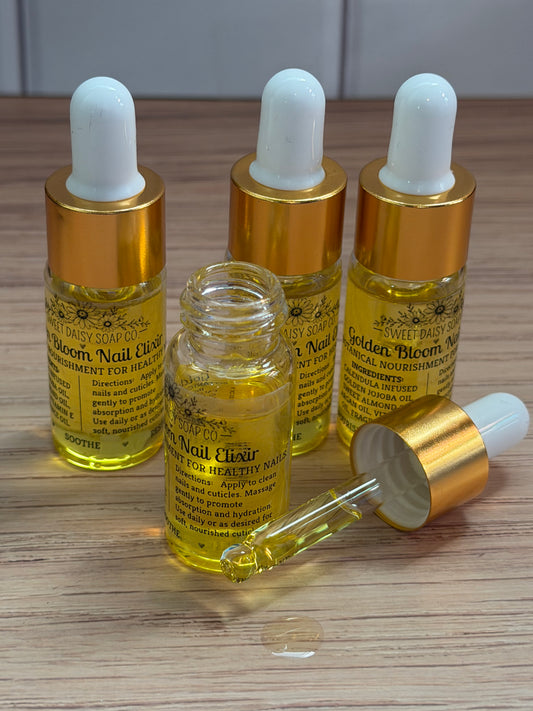 Golden Bloom Nail Elixir - 10ml