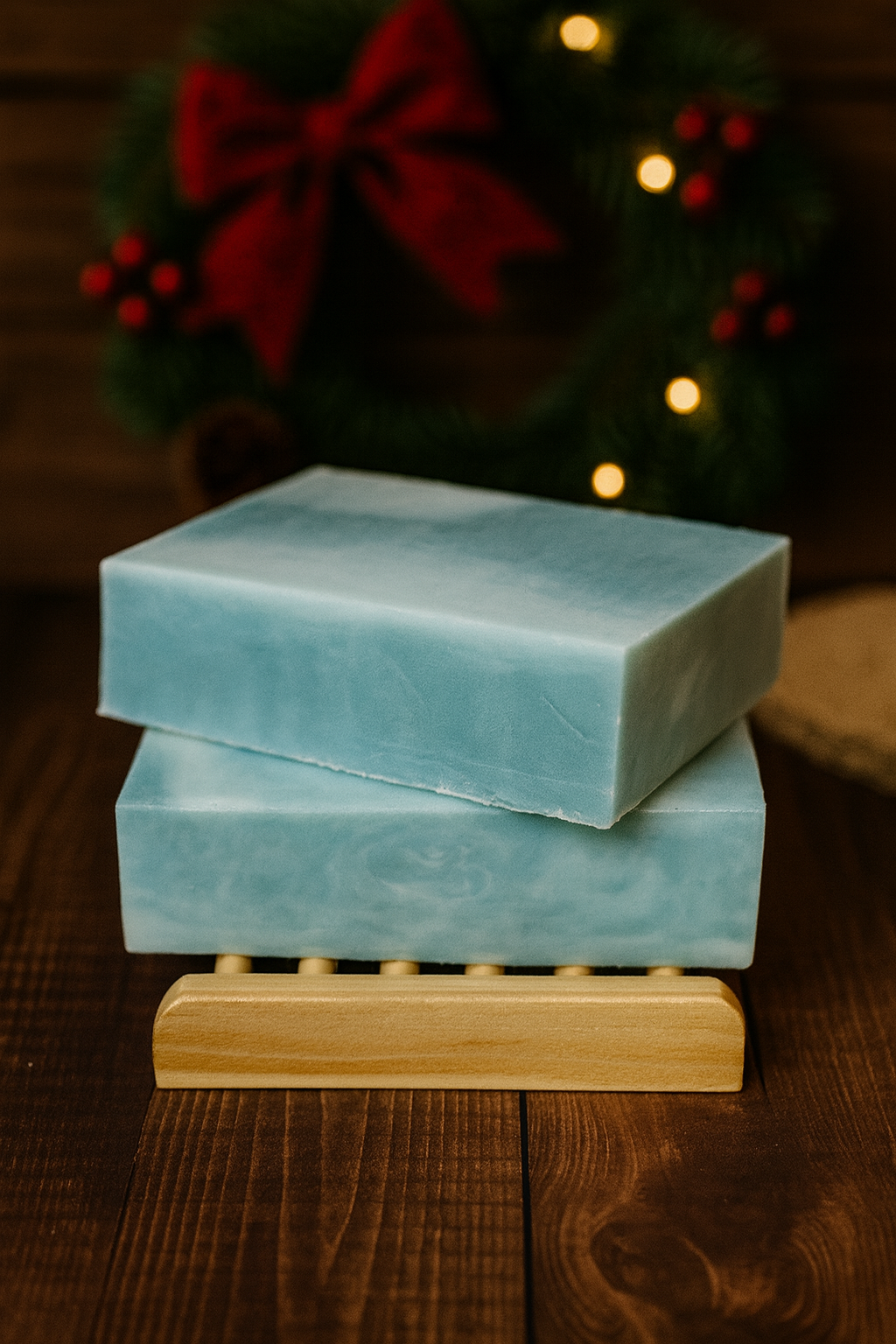 Christmas Wreath | Goat's Milk Soap Bar **LIMITED EDITION HOLIDAY 2025**