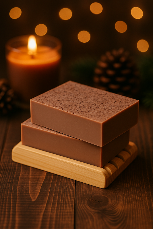 Chocolate Amber | Goat's Milk Soap Bar **LIMITED EDITION HOLIDAY 2025**