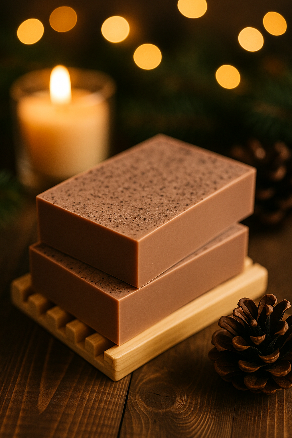 Chocolate Amber | Goat's Milk Soap Bar **LIMITED EDITION HOLIDAY 2025**