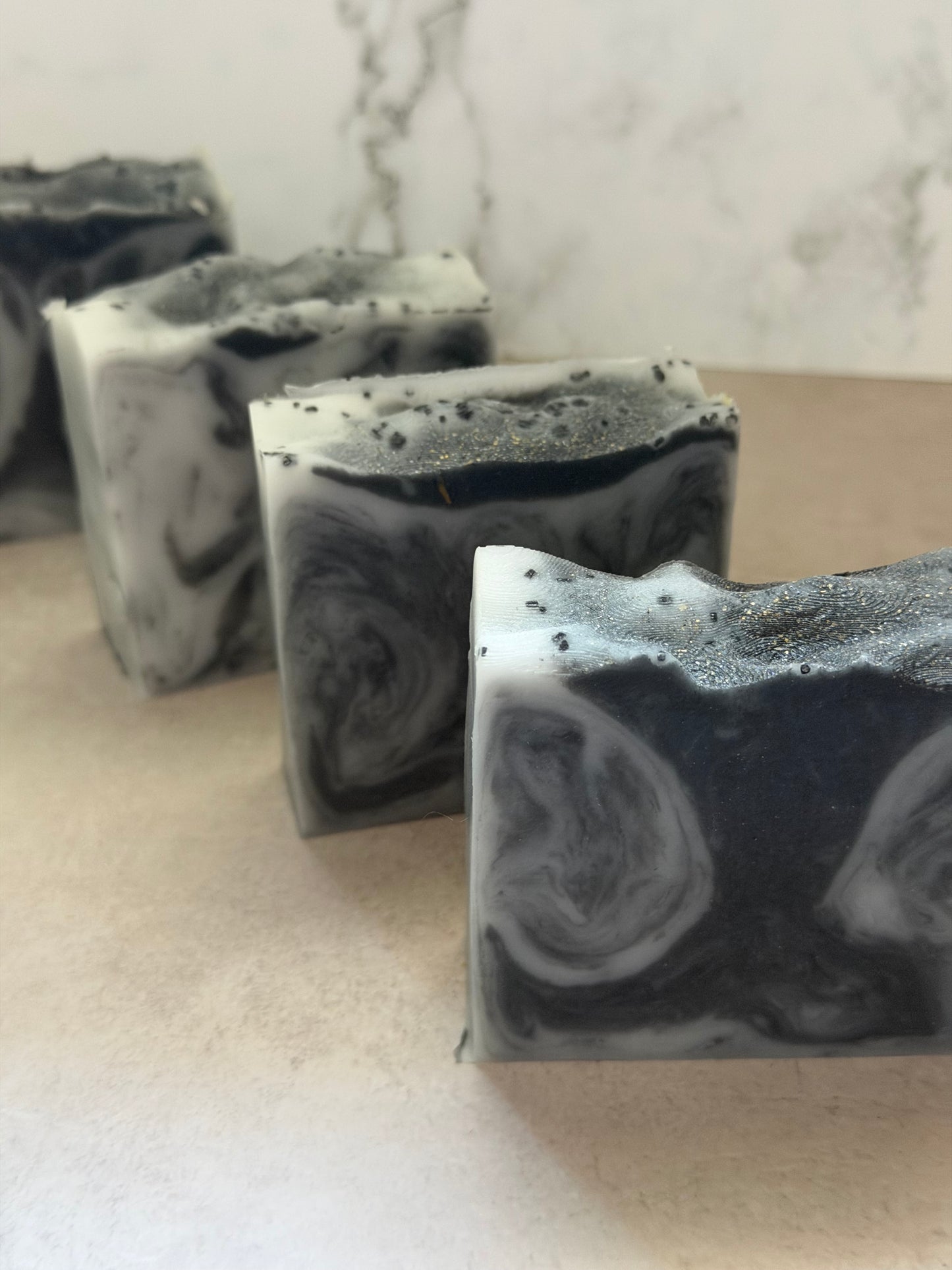Black Sea Salt  | Goat’s Milk Soap Bar with Activated Charcoal FRAGRANCE FREE