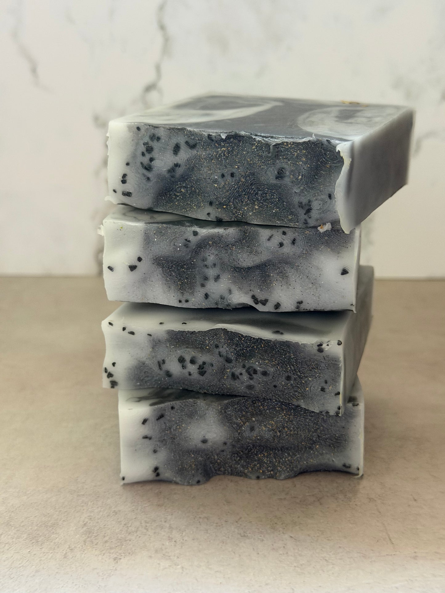 Black Sea Salt  | Goat’s Milk Soap Bar with Activated Charcoal FRAGRANCE FREE
