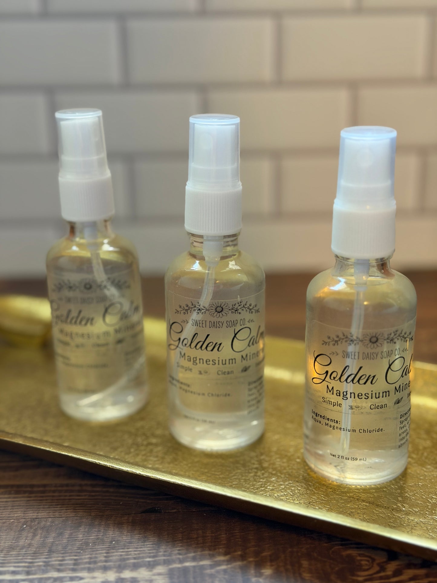 Golden Calm ♥ Magnesium Mineral Mist