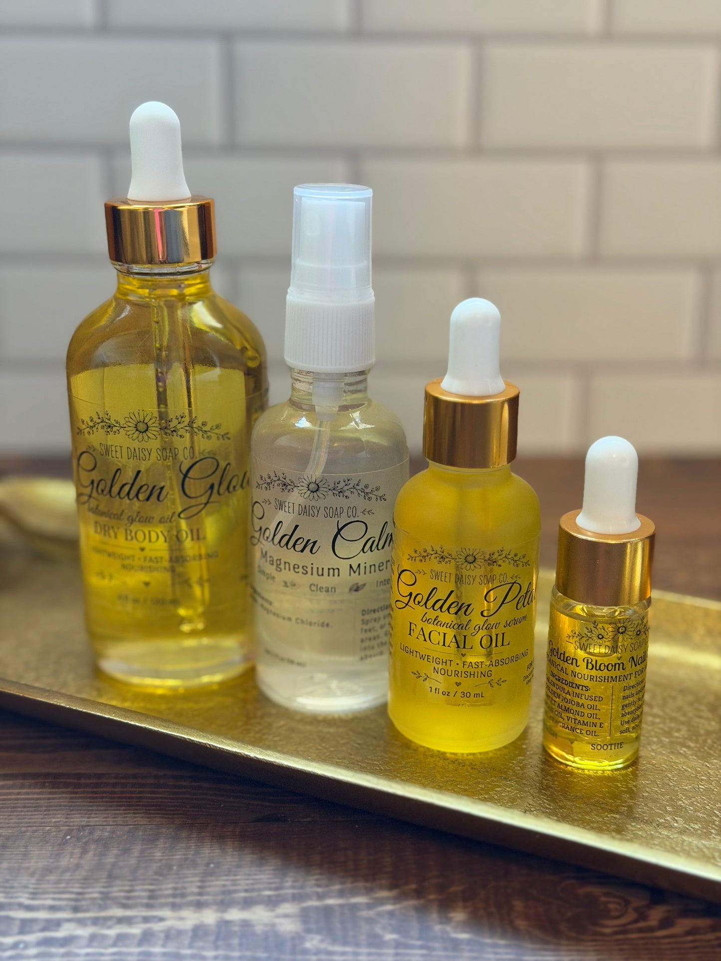 Golden Petal ♥ Facial Oil *botanical glow serum* 1 fl. oz.