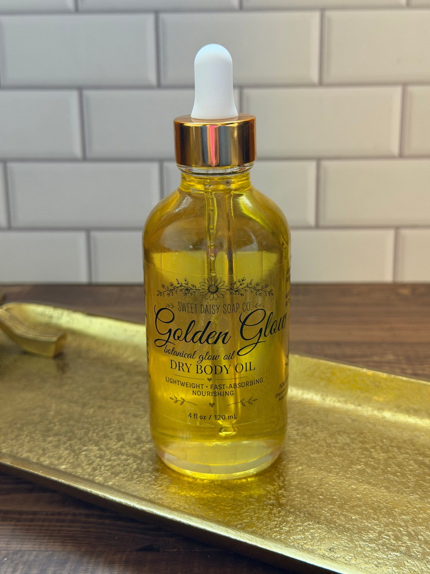 Golden Glow ♥ Dry Body Oil *4 fl. oz.*