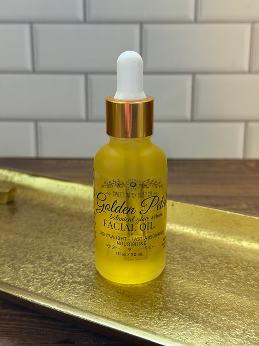 Golden Petal ♥ Facial Oil *botanical glow serum* 1 fl. oz.